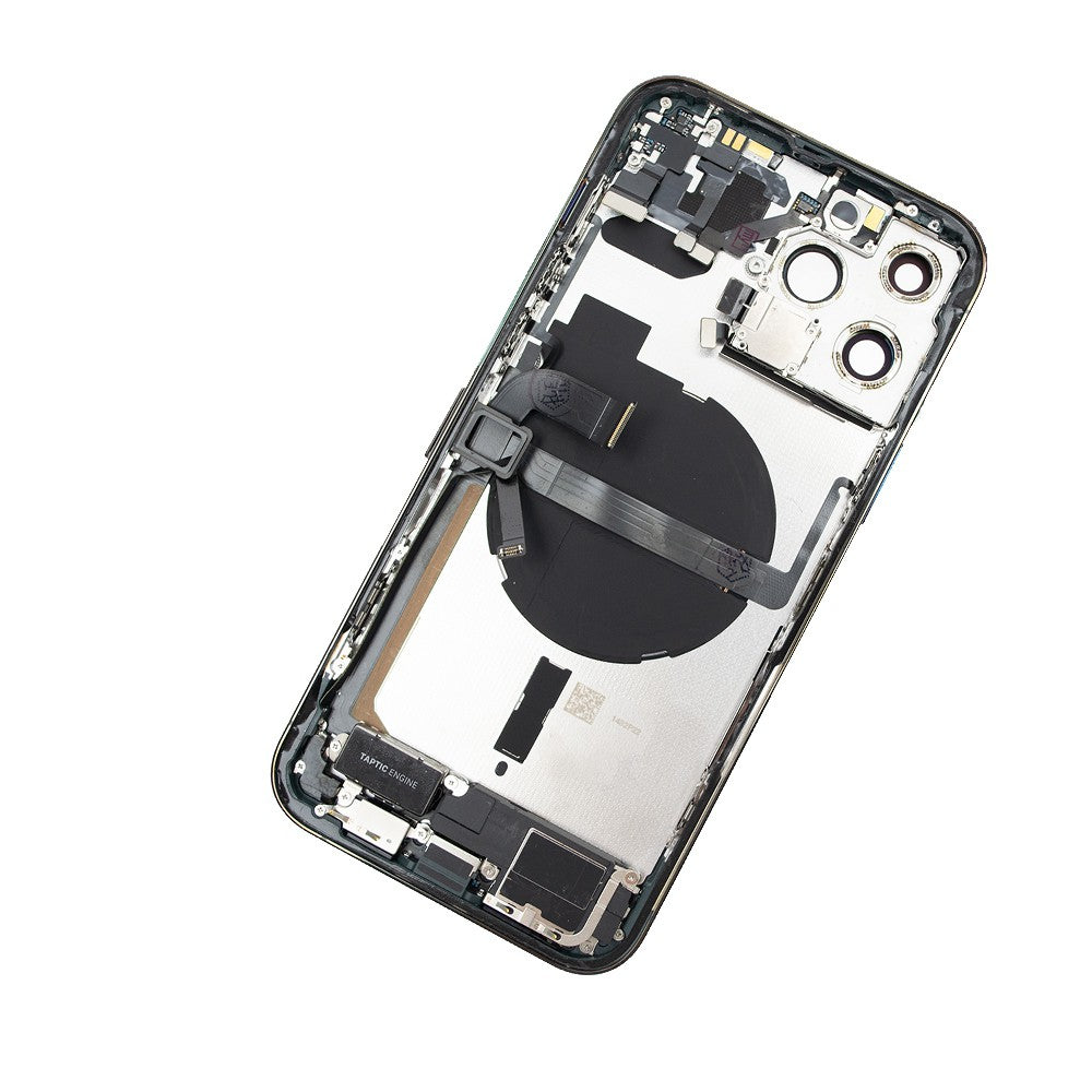 Rear Housing with Full Set Parts for iPhone 13 Pro Max-Alpine Green (Purple) Rear Housing with Full Set Parts for iPhone 13 Pro Max-Alpine Green (Purple)